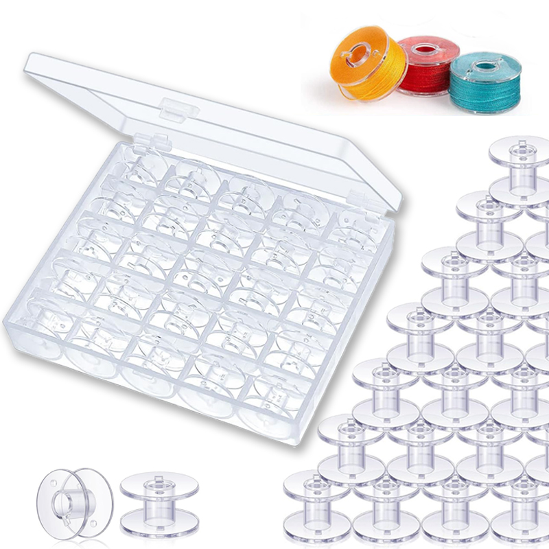 Craft Embellishment Storage - Juego de bobinas de hilo inferior