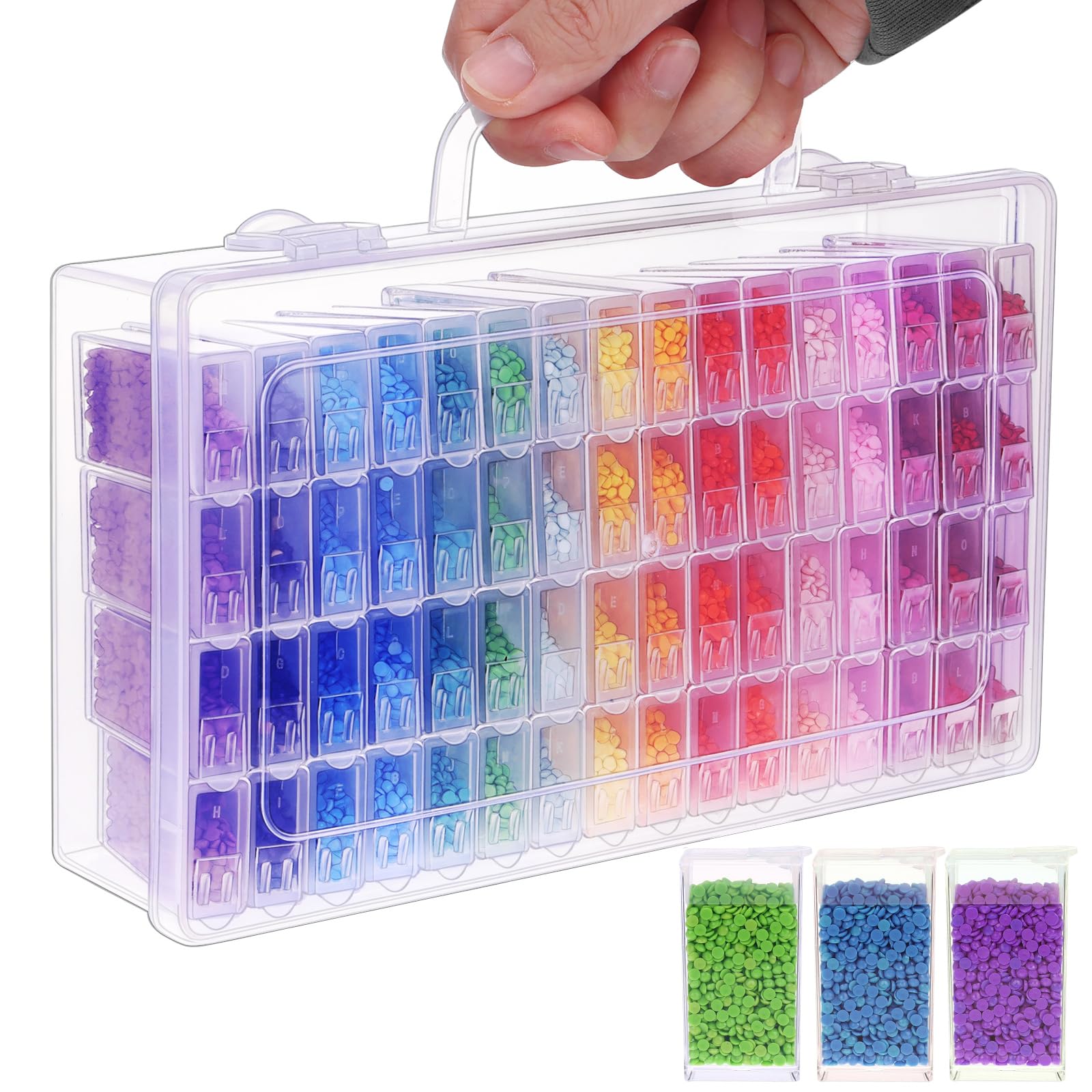 Craft Embellishment Storage - Caja de Almacenamiento para Pintura de