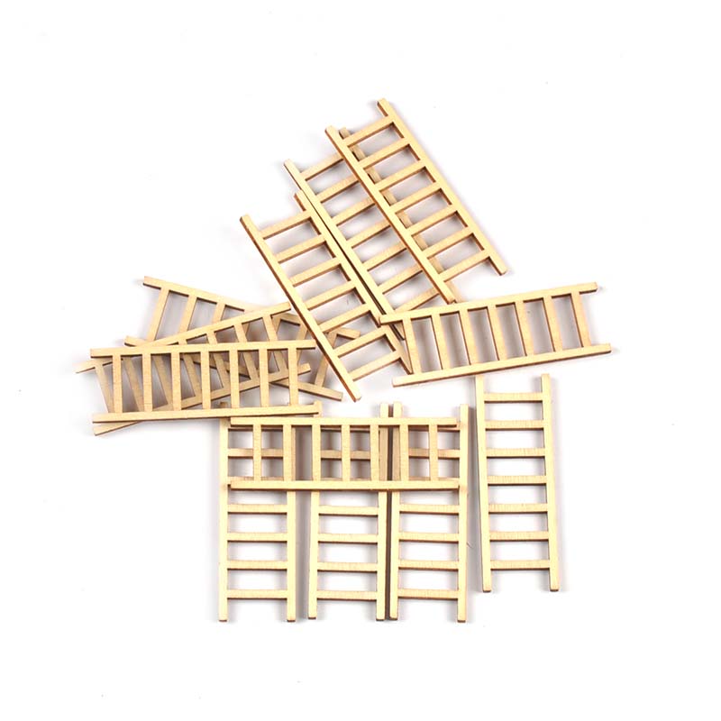 Embellish Craft - 20 unids/lote 20x60mm escalera Natural de