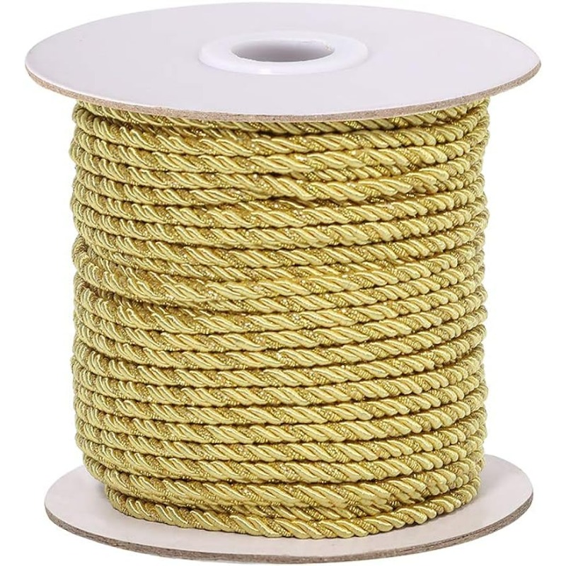 Cord Trim Twisted - Cuerda trenzada metálica de 3mm /