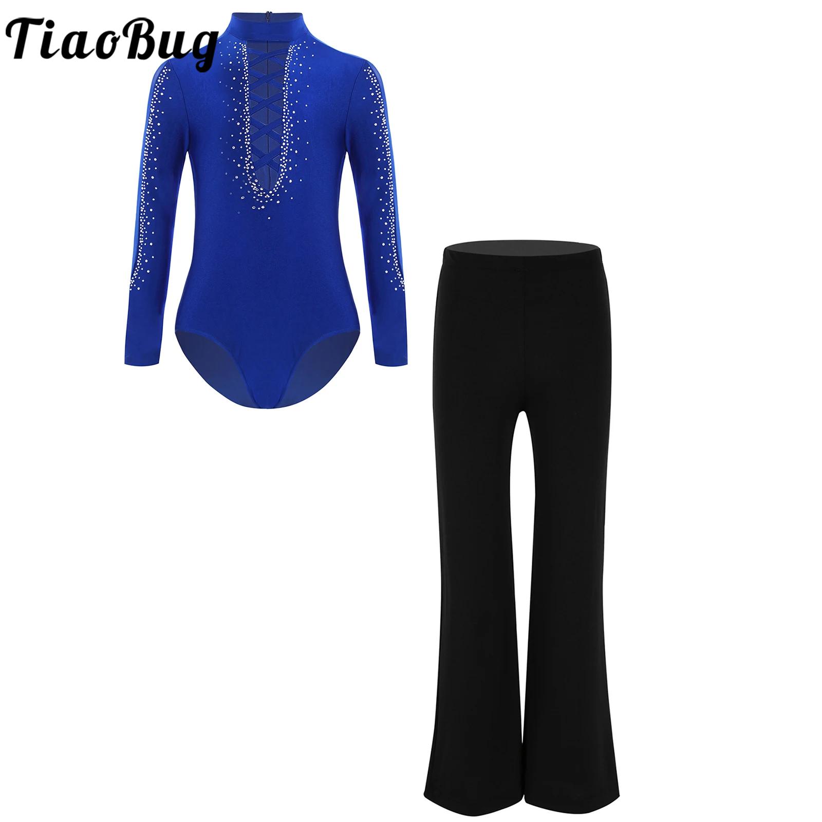 Rhinestone Banding Trim - Traje de baile latino para niños,