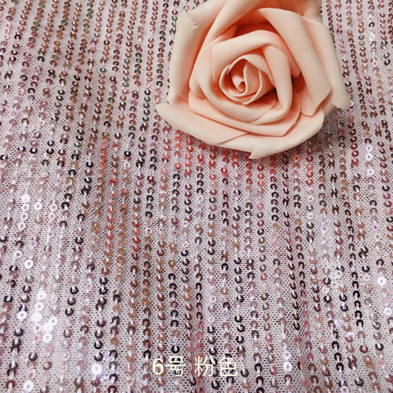 3mm malla elástica lentejuelas - Crystal Mesh Fabric reseña y precio