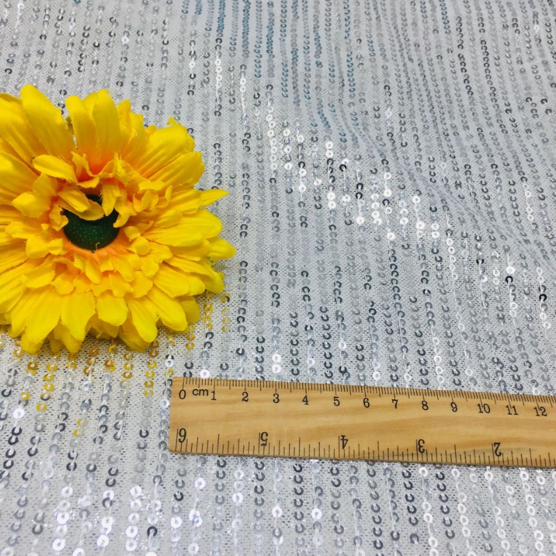 3mm malla elástica lentejuelas - Crystal Mesh Fabric reseña y precio