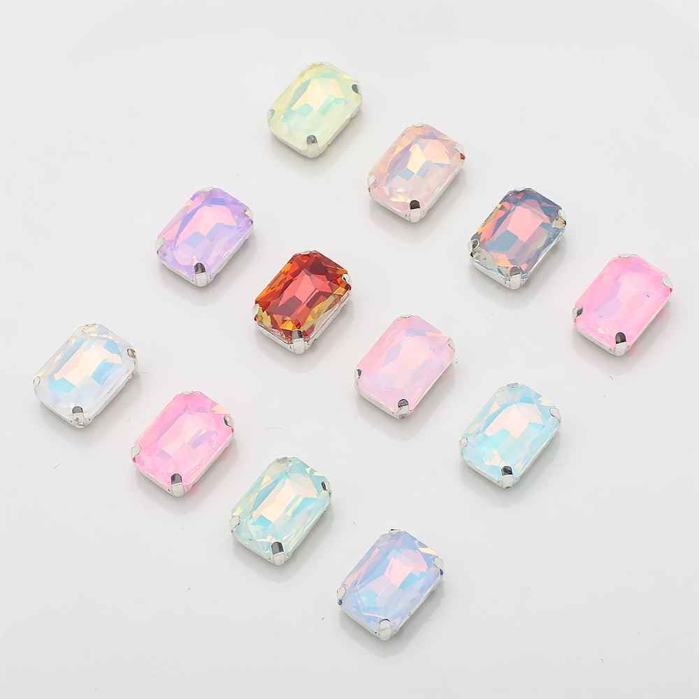 10 Uds. De 10x14mm para coser  - Sew On Rhinestone reseña y precio