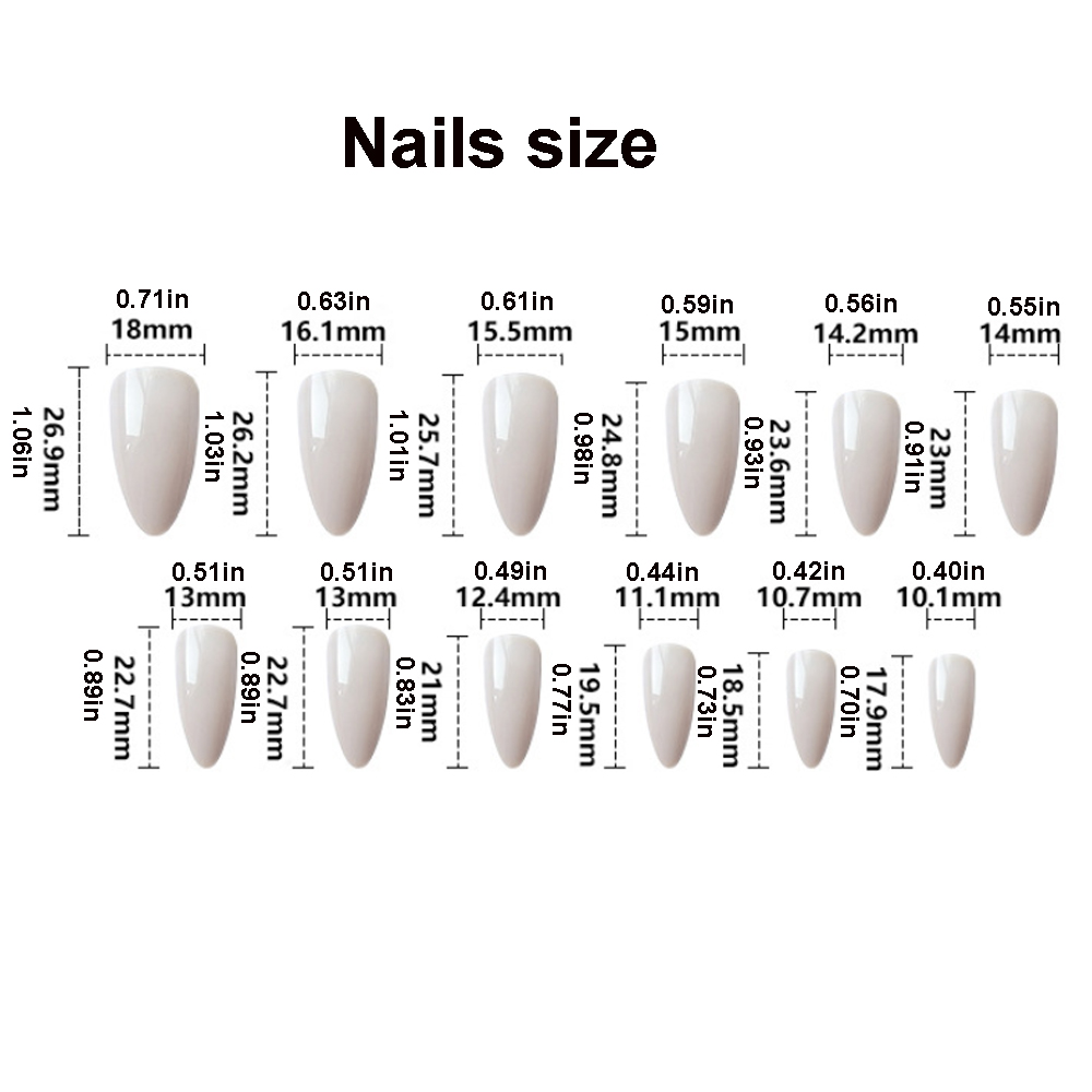 Uñas postizas 3D con diseño de - Embroidery Embellishments reseña y precio
