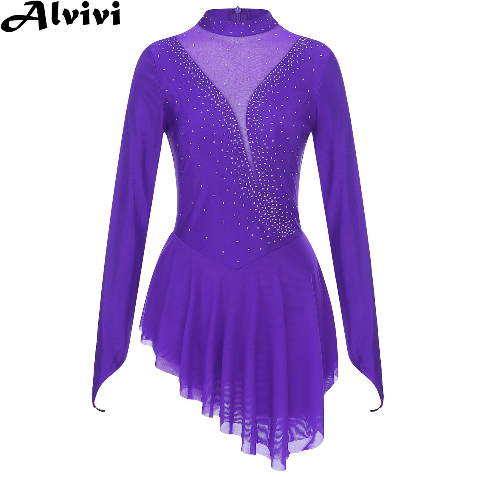 Vestido de leotardo de gimnasi - Rhinestone Banding Trim reseña y precio