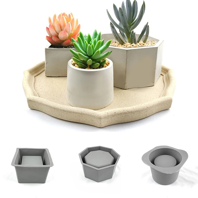 Molde de silicona para maceta  - Craft Embellishment Storage reseña y precio