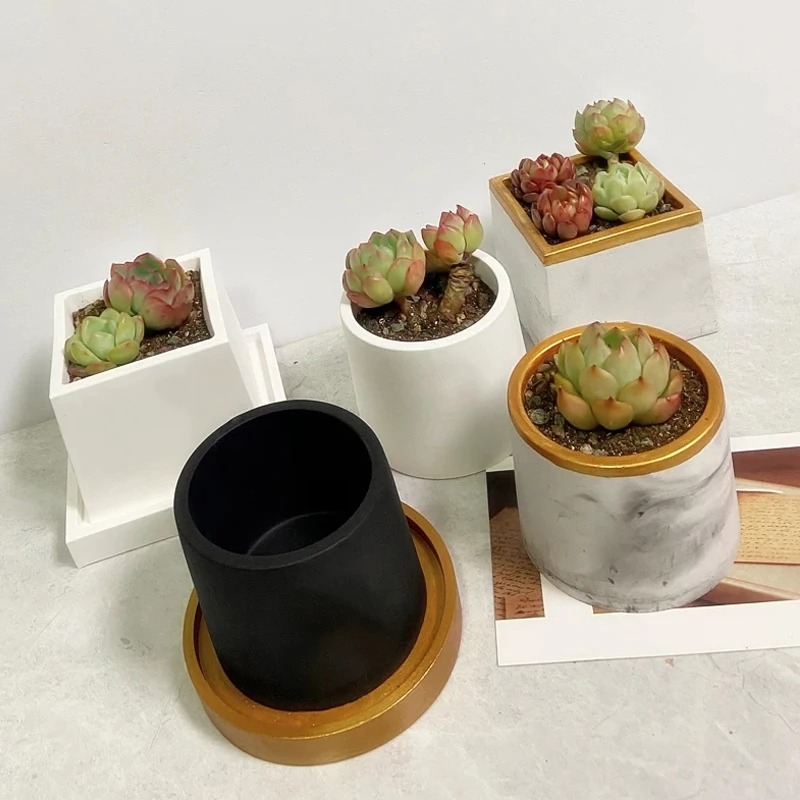 Molde de silicona para maceta  - Craft Embellishment Storage reseña y precio