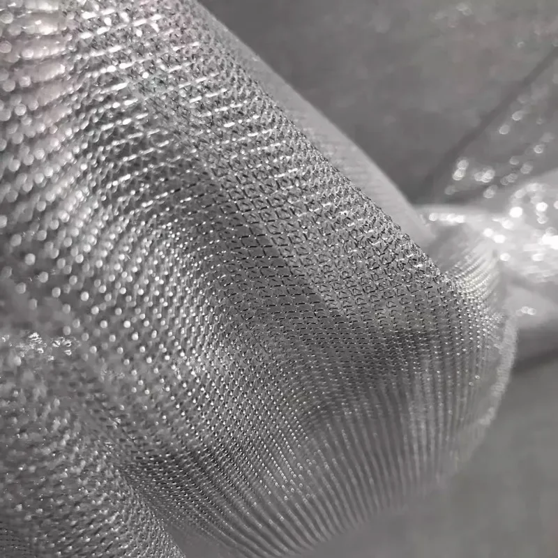 Tela elástica de malla, rejill - Crystal Mesh Fabric reseña y precio