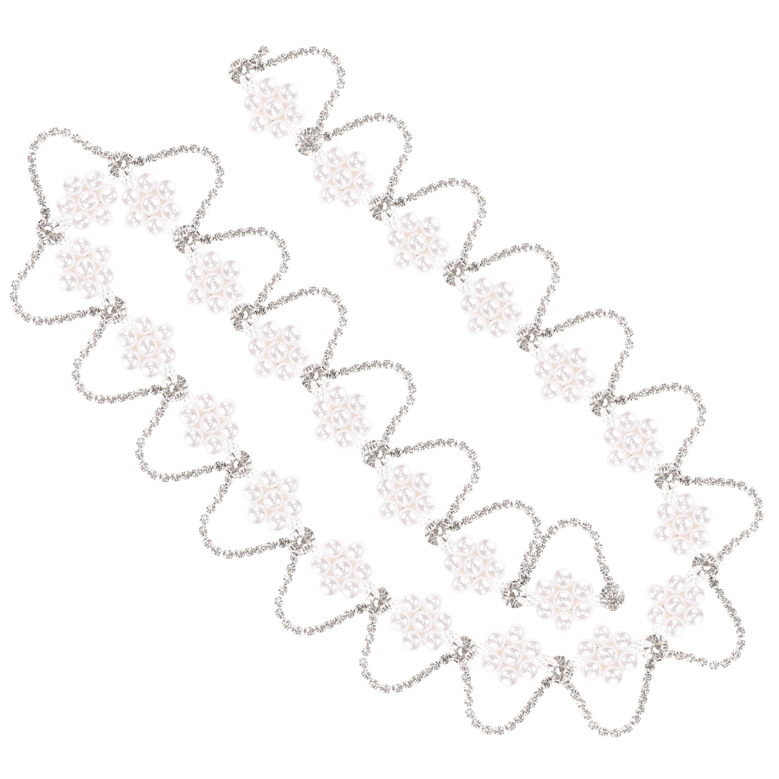 Cadena de Perlas y Diamantes d - Pearl Trim Chain reseña y precio