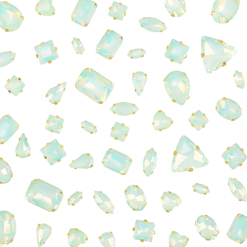 50 Piezas de Diamantes de Imit - Sew On Rhinestone reseña y precio