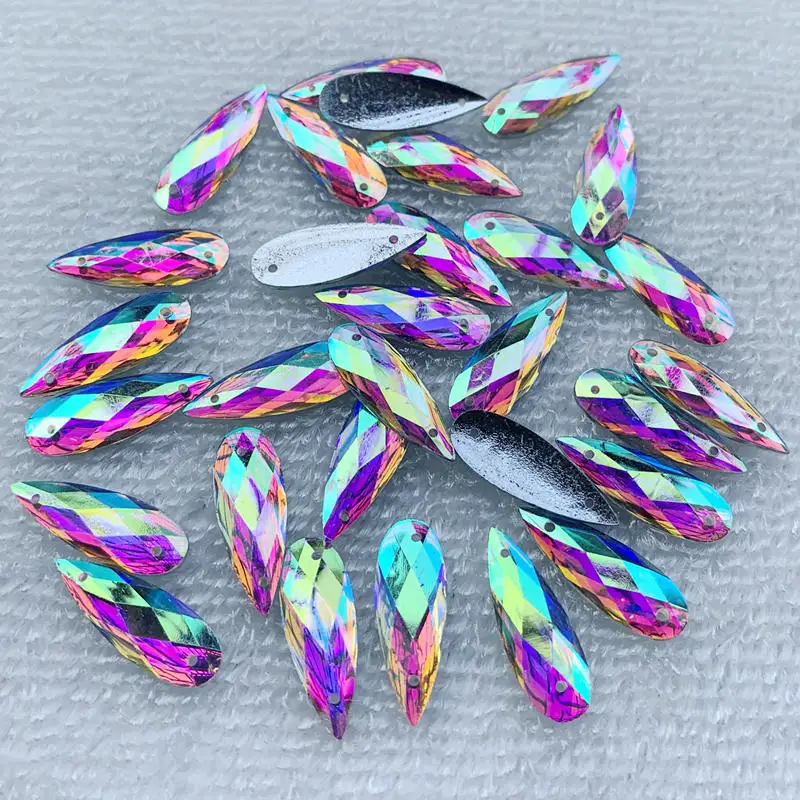 40 piezas de diamantes de imit - Sew On Rhinestone reseña y precio