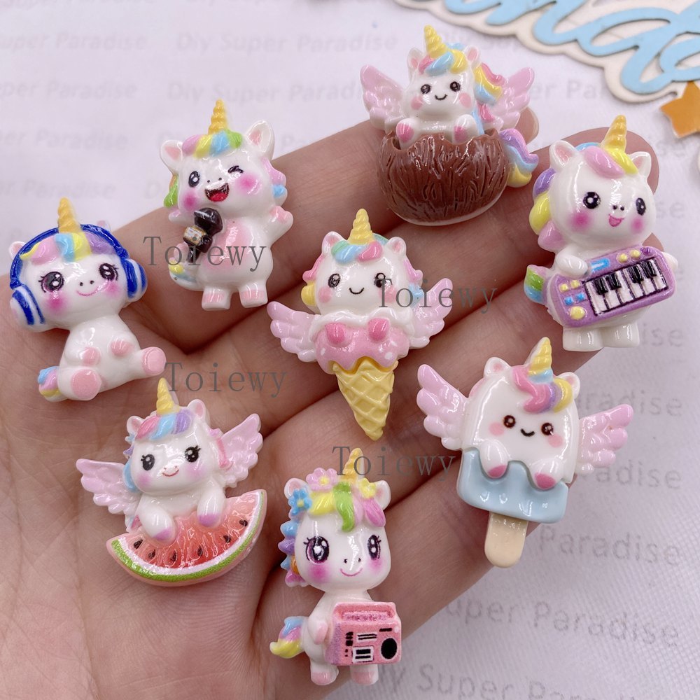 10 piezas de figuras de resina - Christmas Craft Embellishment reseña y precio