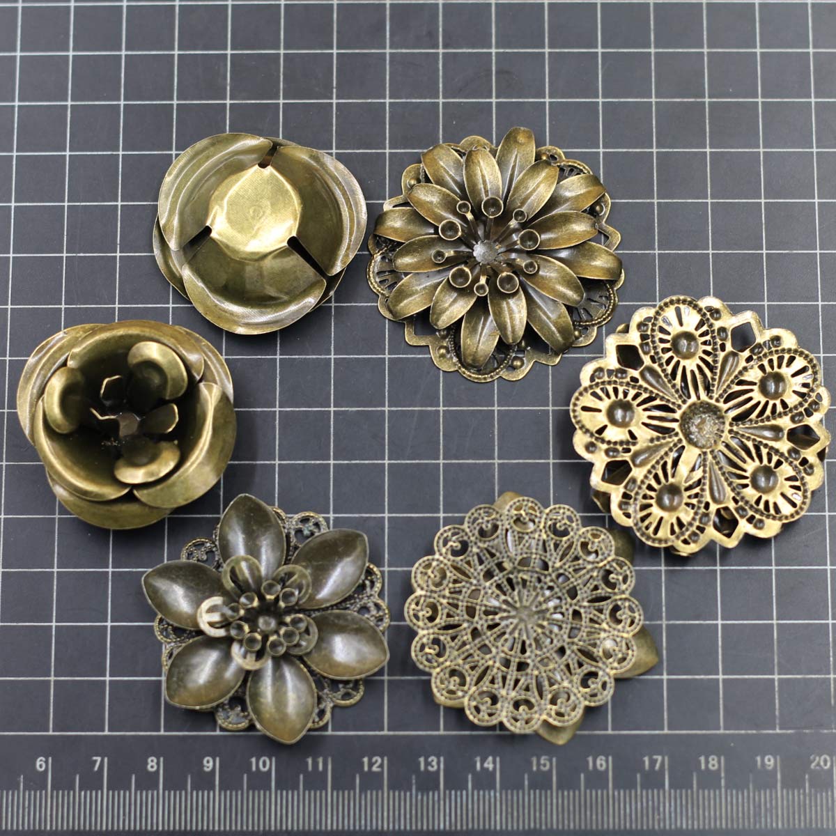 6 uds adornos combinación patr - Embellish Craft reseña y precio