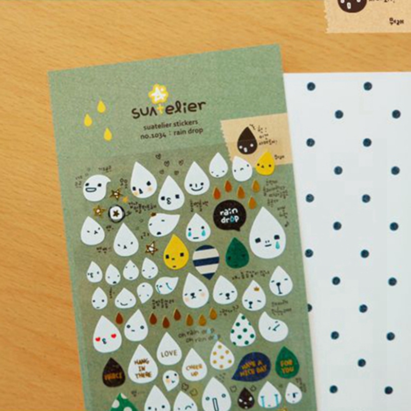 Corea Suatelier pegatinas de g - Embellishments For Scrapbooking reseña y precio