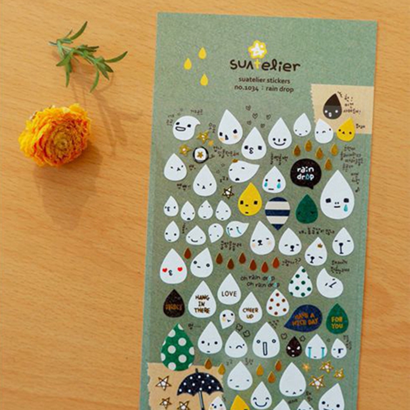 Corea Suatelier pegatinas de g - Embellishments For Scrapbooking reseña y precio