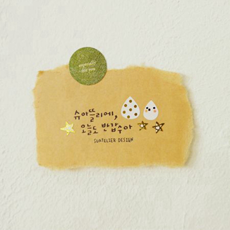 Corea Suatelier pegatinas de g - Embellishments For Scrapbooking reseña y precio