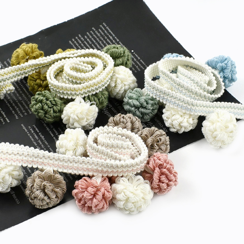 Cinta de borlas de 1-4 metros  - Beaded Trim Fringe reseña y precio