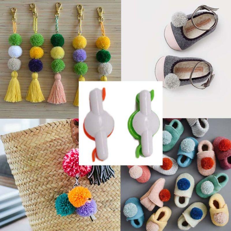 D8KF, 2 uds., fabricante pompo - Pom Pom Maker Tool reseña y precio