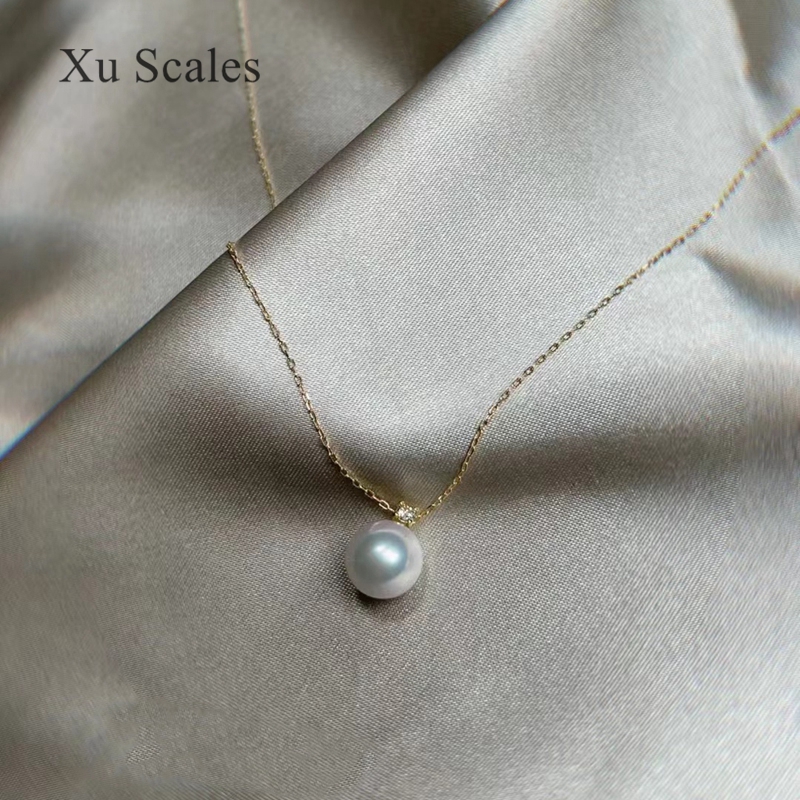 Colgante de perlas naturales,  - Pearl Trim Chain reseña y precio