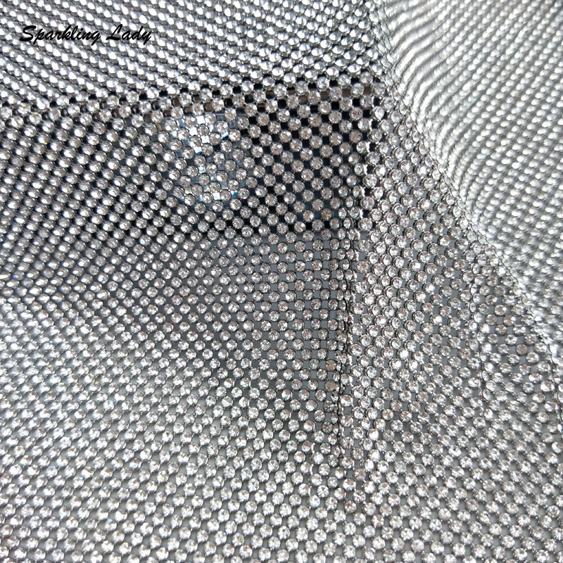 Telas de malla de cristal plat - Crystal Mesh Fabric reseña y precio